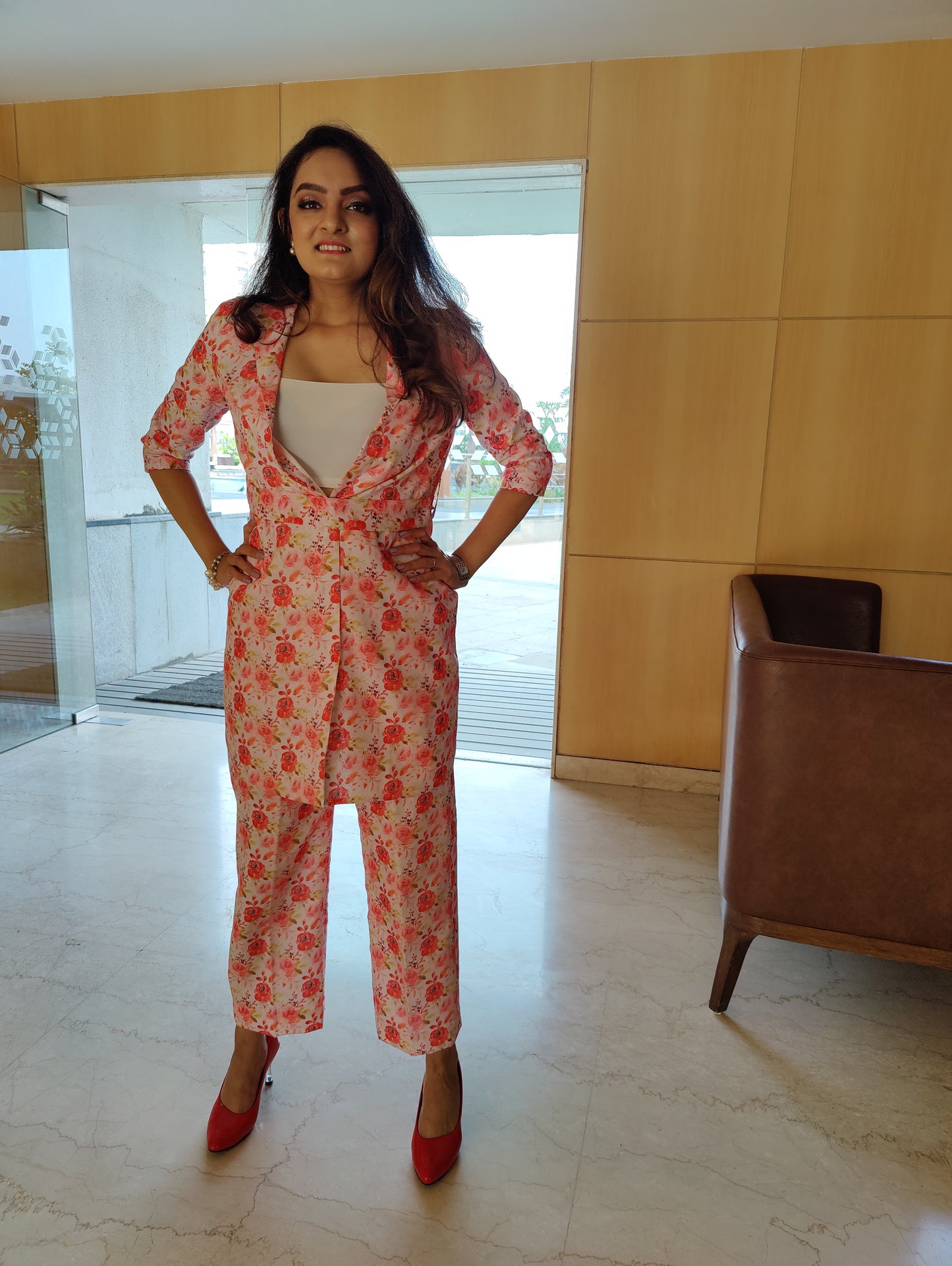 Shop our latest collection of floral printed co-ord sets from Unbox Colours. Elevate your style with trendy fashion-forward matching top & Bottom for a chic & coordinated look. Our co-ord sets are designed to make a statement & keep you stylish. Browse our collection & discover the perfect outfit for any occasion.