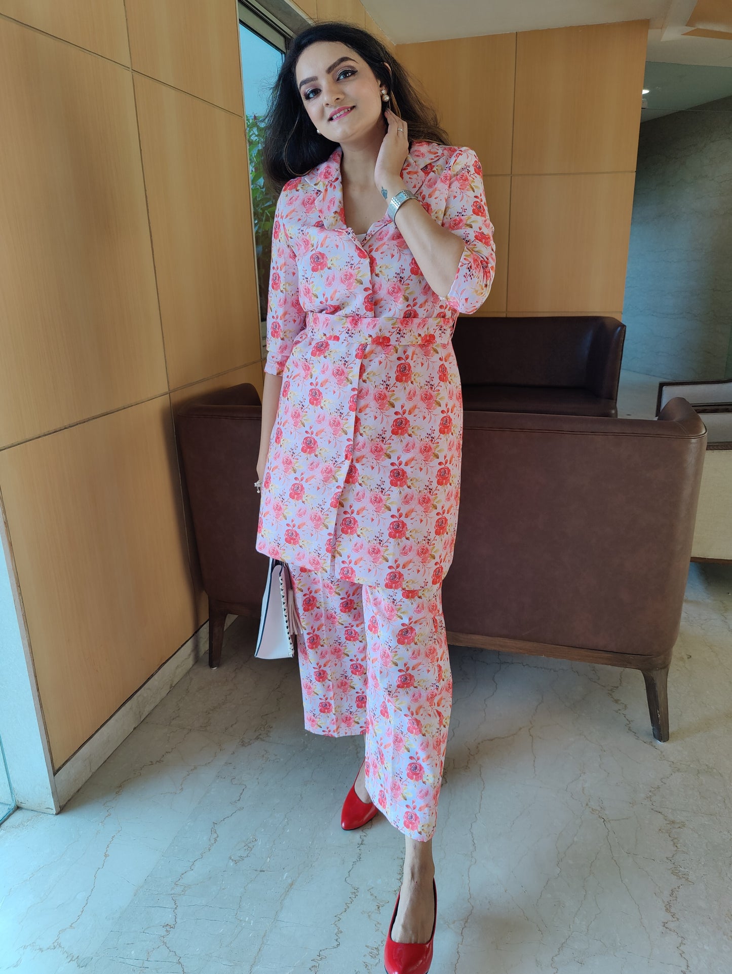 Shop our latest collection of floral printed co-ord sets from Unbox Colours. Elevate your style with trendy fashion-forward matching top & Bottom for a chic & coordinated look. Our co-ord sets are designed to make a statement & keep you stylish. Browse our collection & discover the perfect outfit for any occasion.