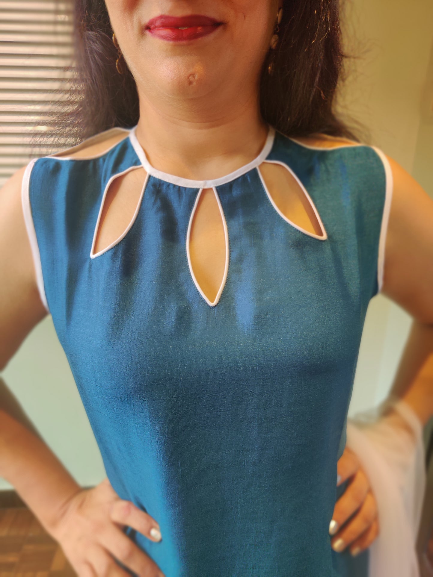 Silk Kurti Set