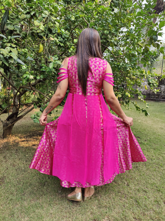 Panelled Flared Kurti