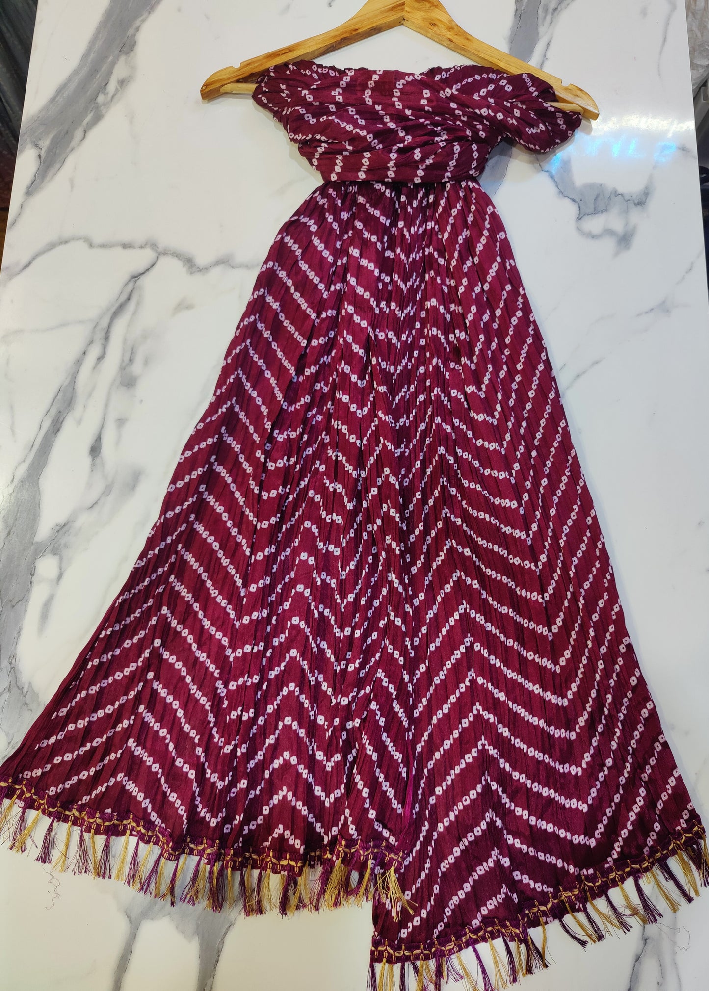 Crush Bandhani Dupatta