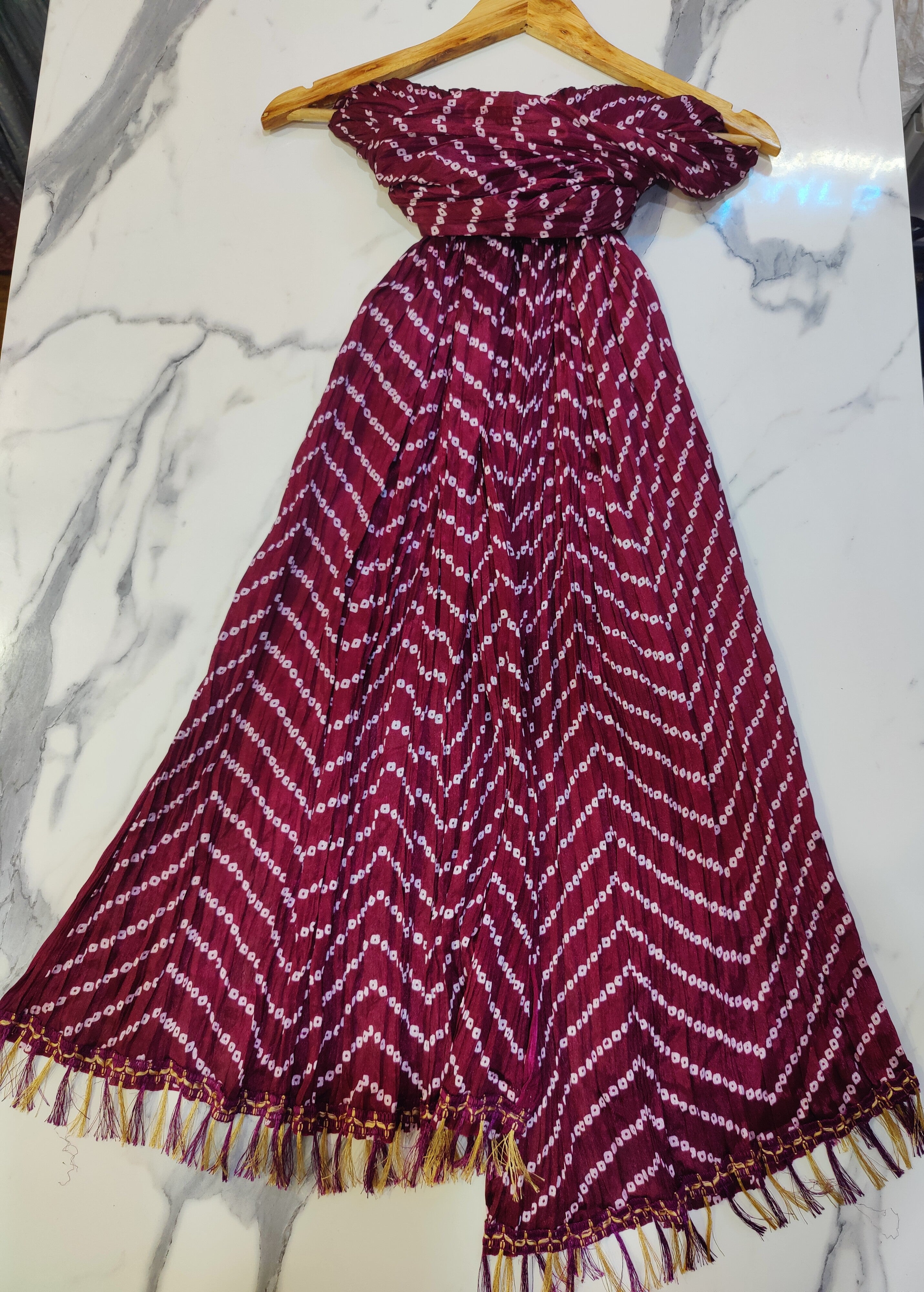 Crush Bandhani Dupatta