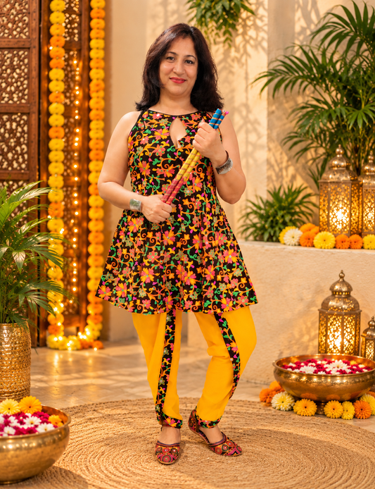 Kedia Top Dhoti Set
