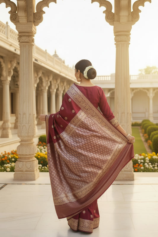 Mulberry Moon Readymade Saree