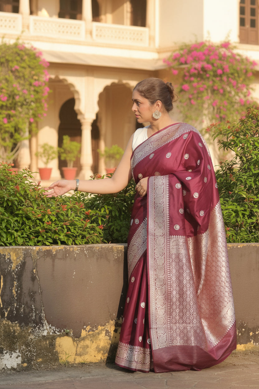 Mulberry Moon Readymade Saree
