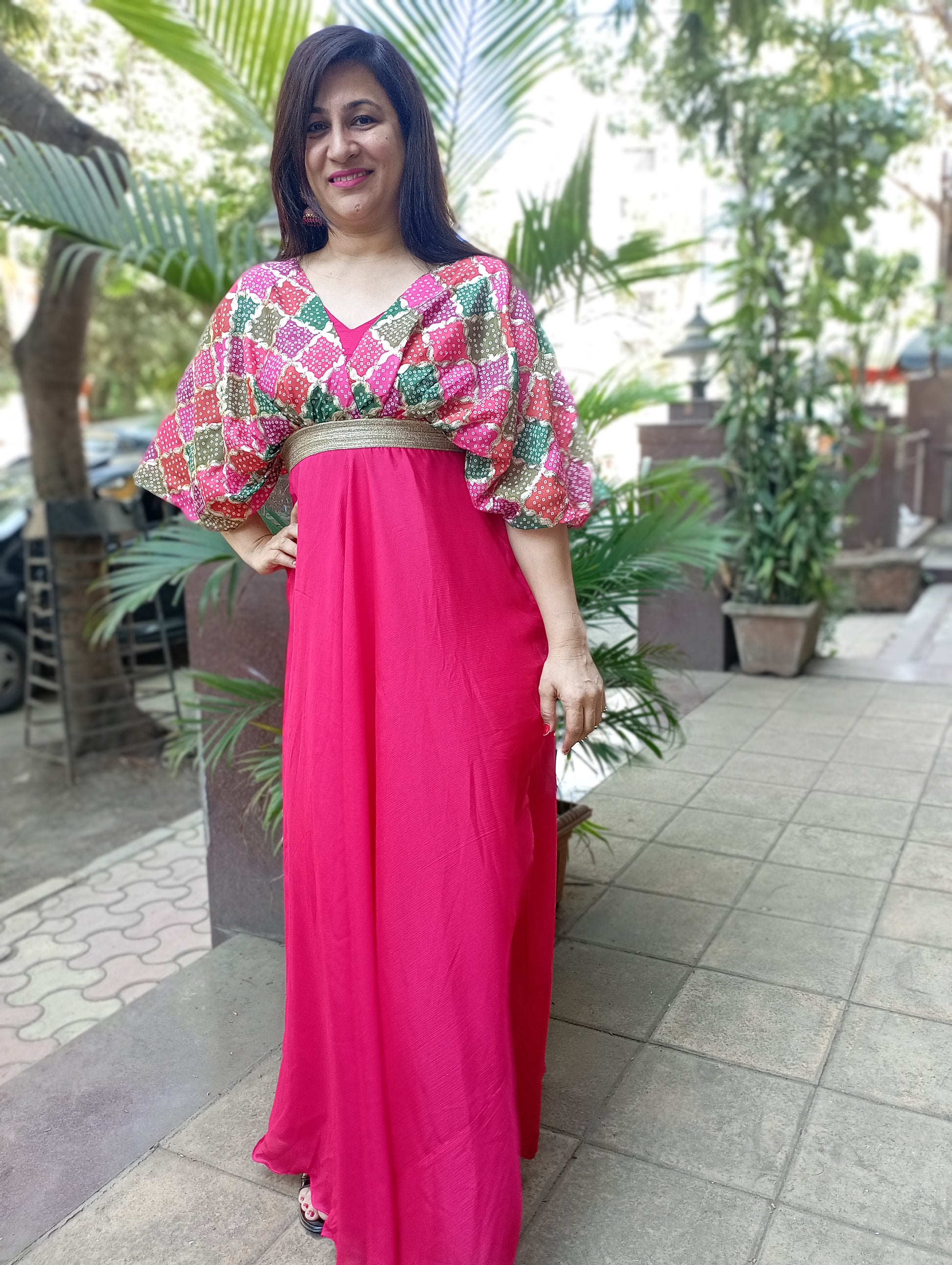 Indo Western Gown Designer Party Gown Unbox Colours – UNBOX