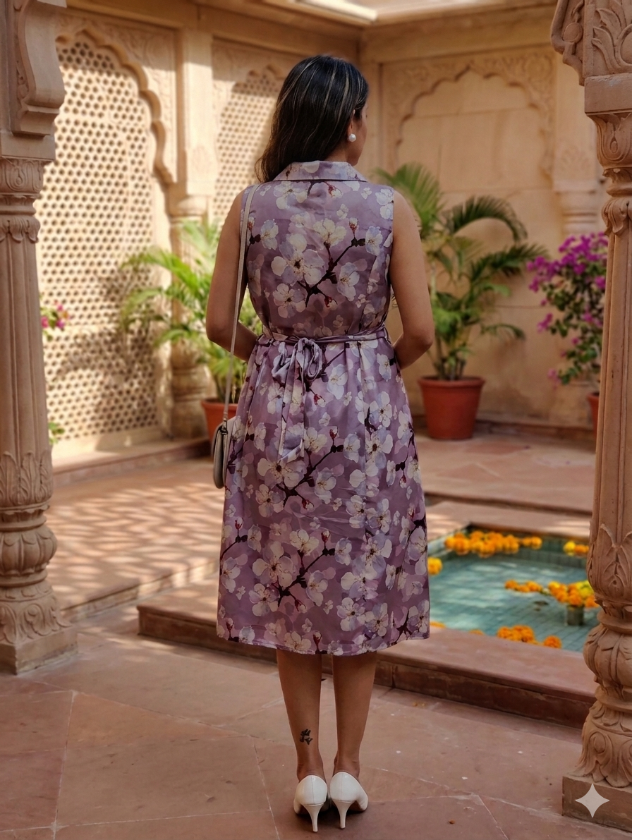 Floral Print Summer Dress