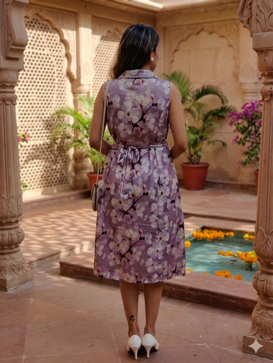 Floral Print Summer Dress