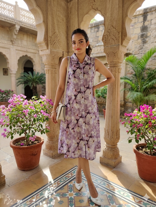 Floral Print Summer Dress