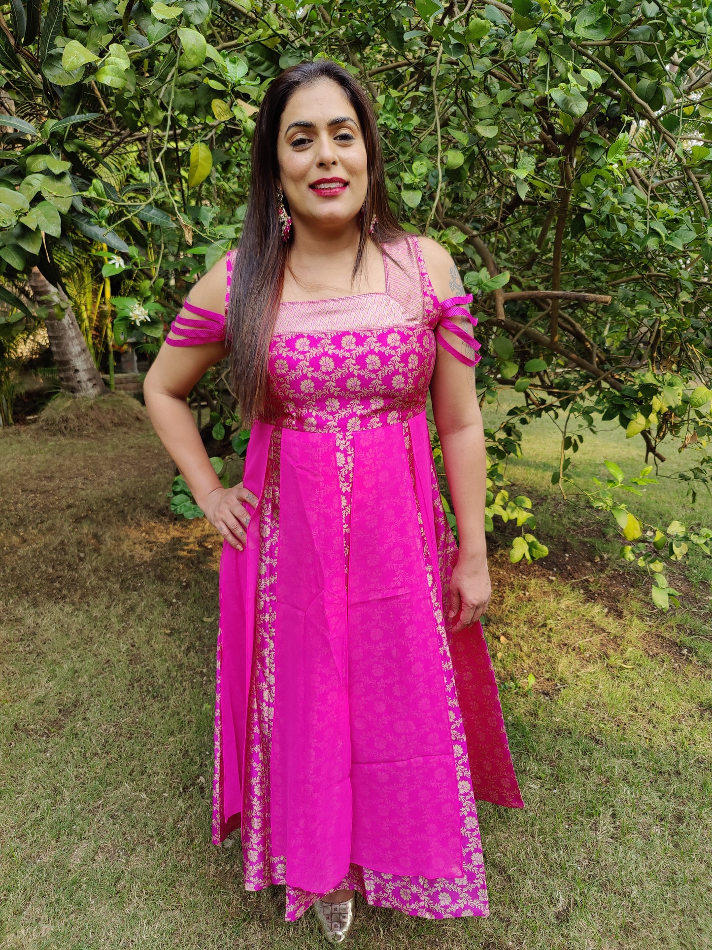 Panelled Flared Kurti