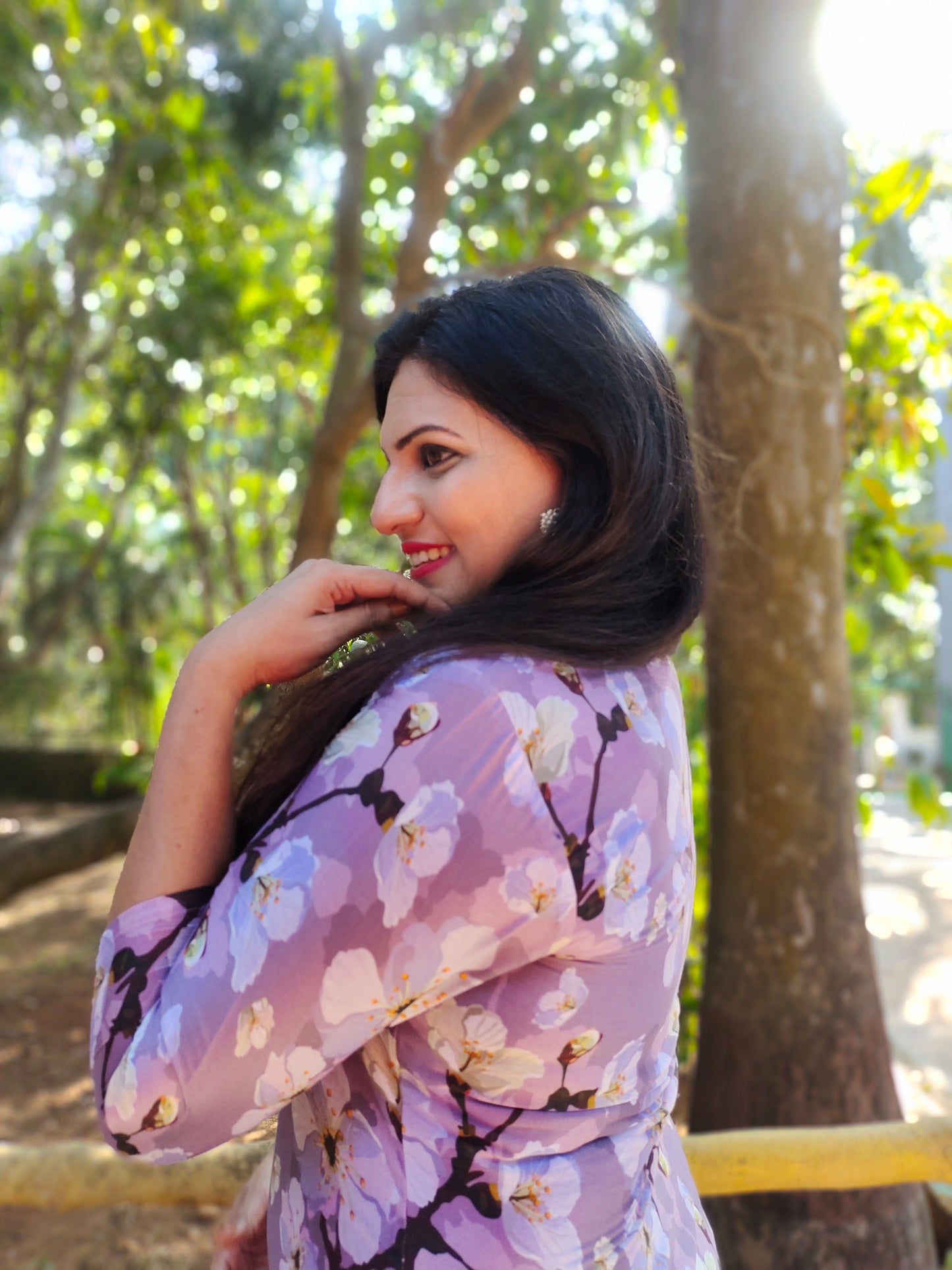 FLORAL PRINT STRAIGHT KURTI