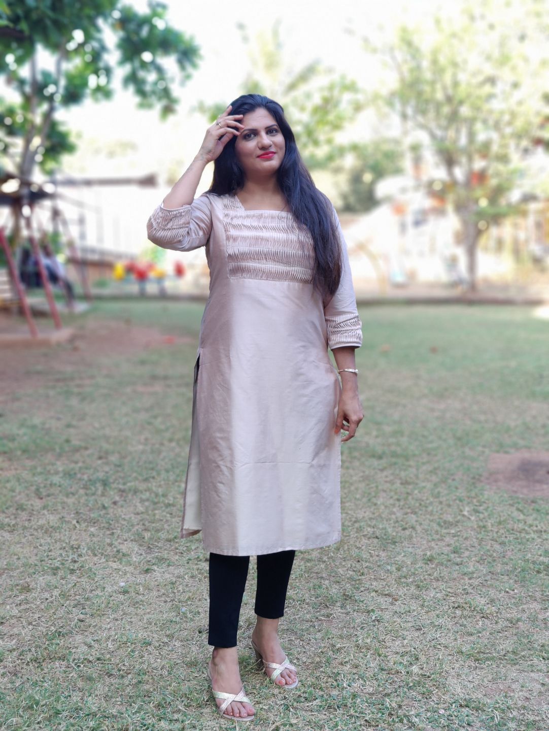 ORIGAMI STRAIGHT KURTI