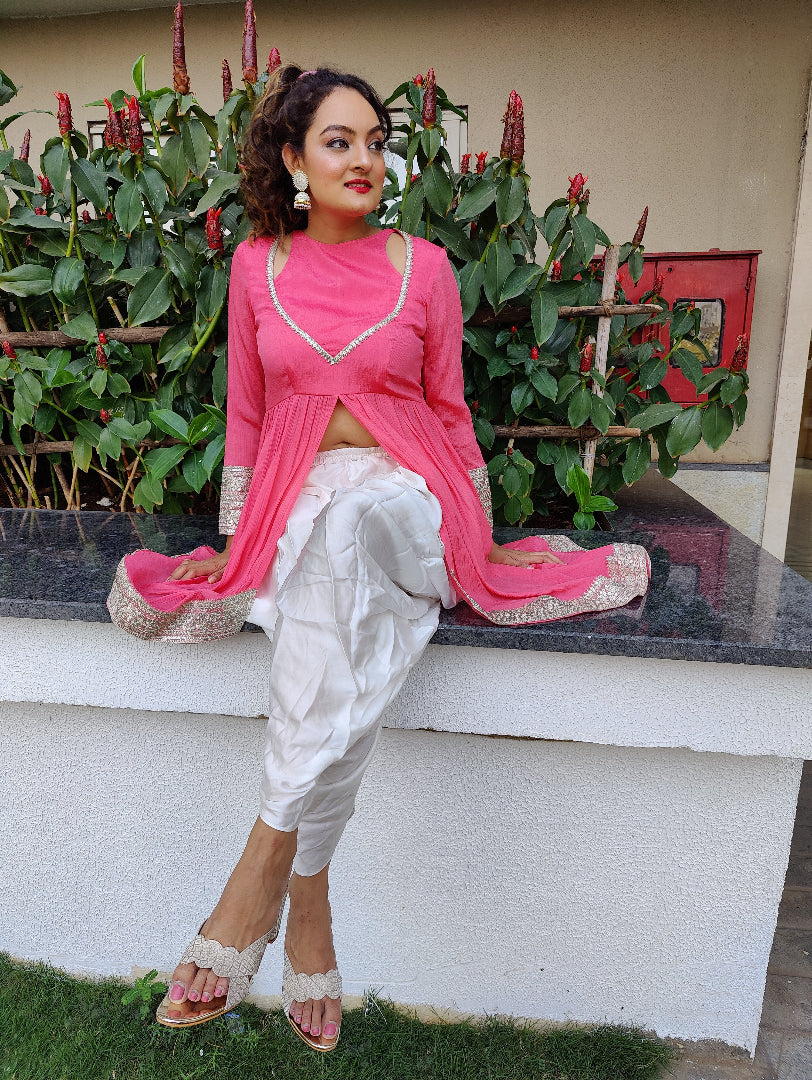 Indo Western Dhoti Set